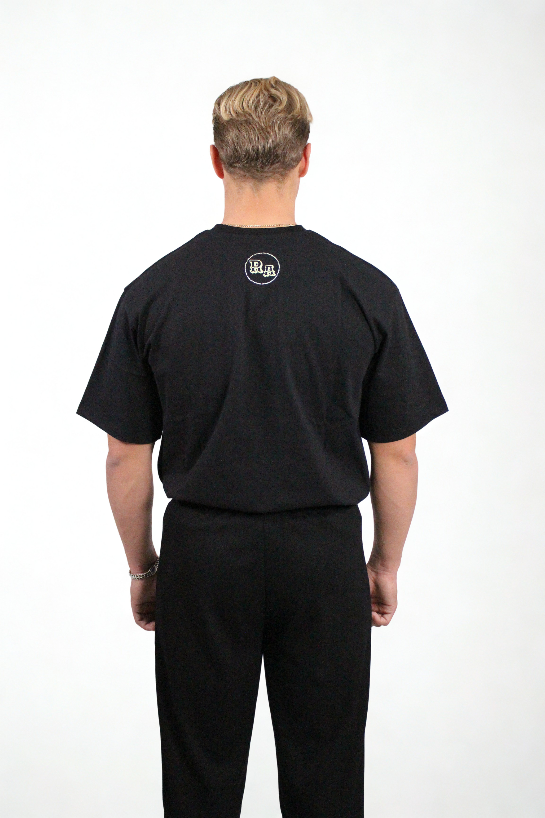 Oversized Black RA T-shirt